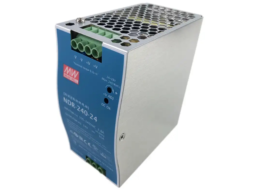 明緯WDR導軌電源：品質之選，信賴之源